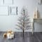 5ft. Pre-Lit Frosted Berry Twig Artificial Christmas Tree with Multicolored LED Lights